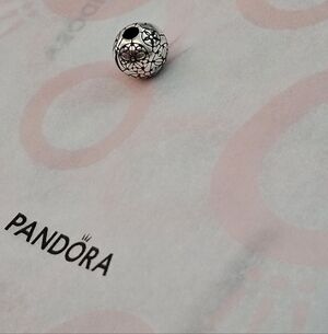 Pandora Da Vinci Abstract Floral Clip Charm